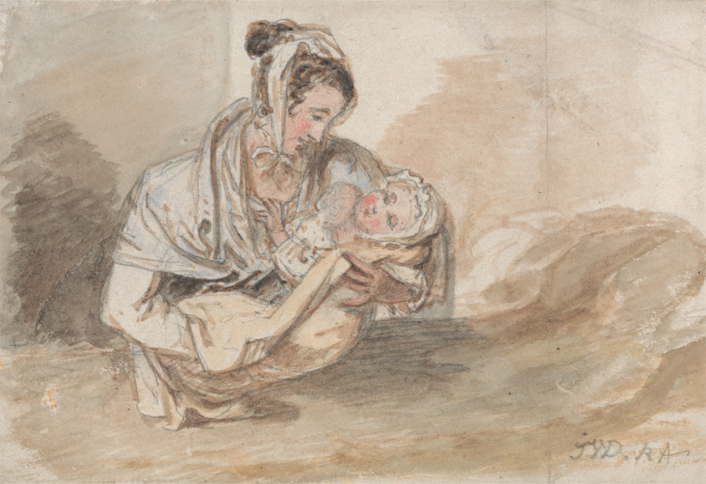 Mother and Infant, ca. 1798, James Ward. Courtesy of Yale Center for British Art, Paul Mellon Collection