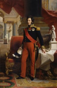 Louis Philippe I in 1841 by Franz Xaver Winterhalter (Courtesy of Wikipedia) 
